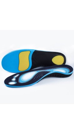Insoles for Flat Feet - Plantar Fasciitis Feet Insoles Arch Supports Orthotics Inserts Relieve Flat Feet